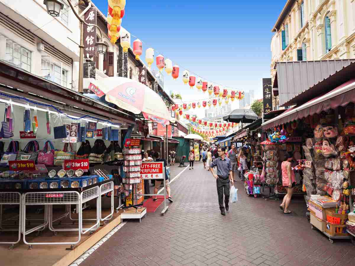 Asian Shopping Street